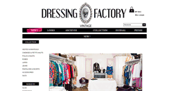 Desktop Screenshot of dressing-factory.com